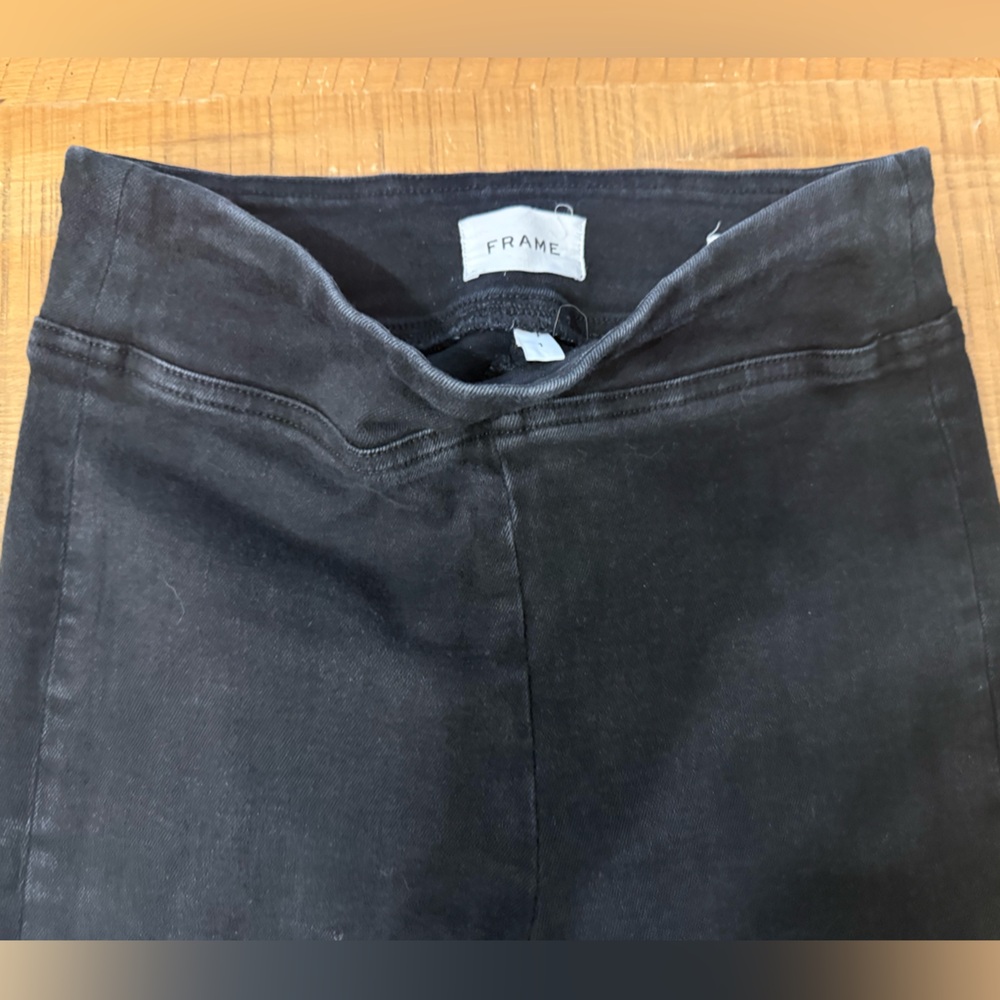 Frame Denim Black Boot Cut Jeans - Picture 4 of 10